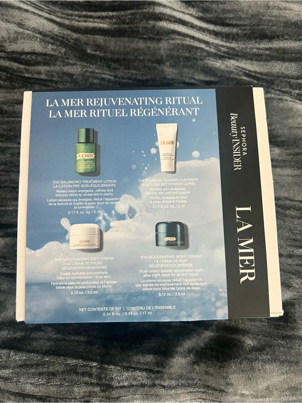 La Mer Skincare Sample Set